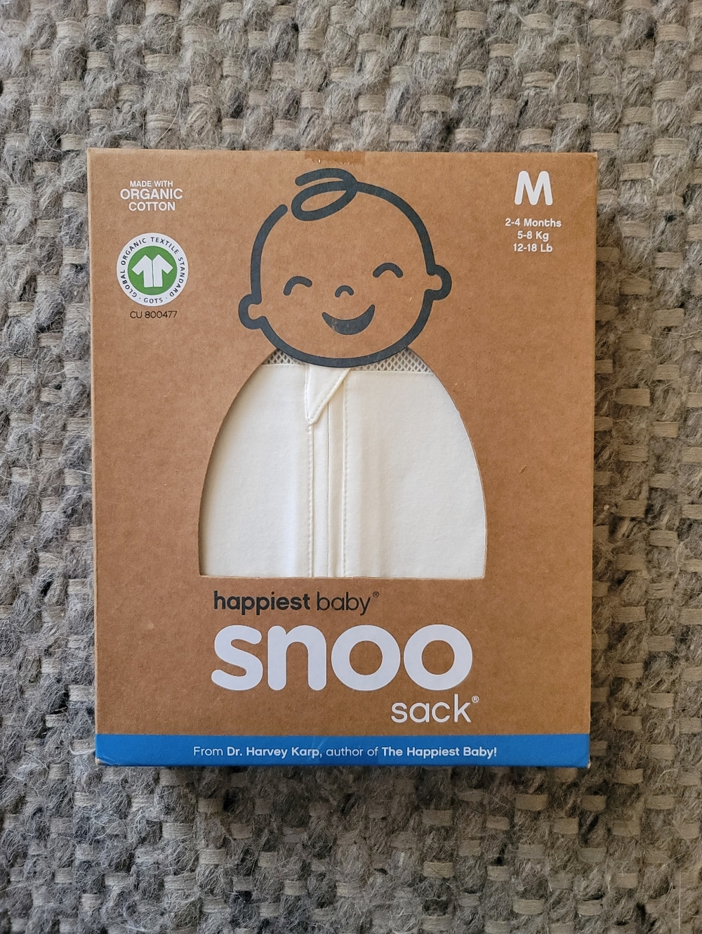 Happiest Baby Medium Snoo Sack in Ivory